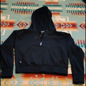 Doughnuts & Deadlifts Cropped Hoodie